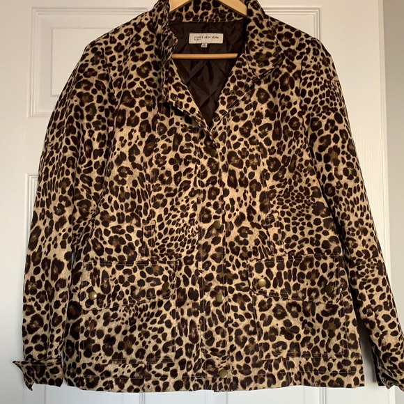 Jones New York Jackets & Blazers - Cheetah print jacket